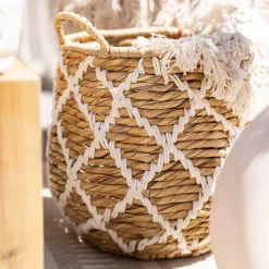 Aufbewahrungskorb Makramee Rope^Depot Outlet