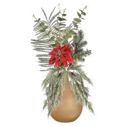 Ballonvase Classic Christmas Mit Kunstblumen^Depot Outlet