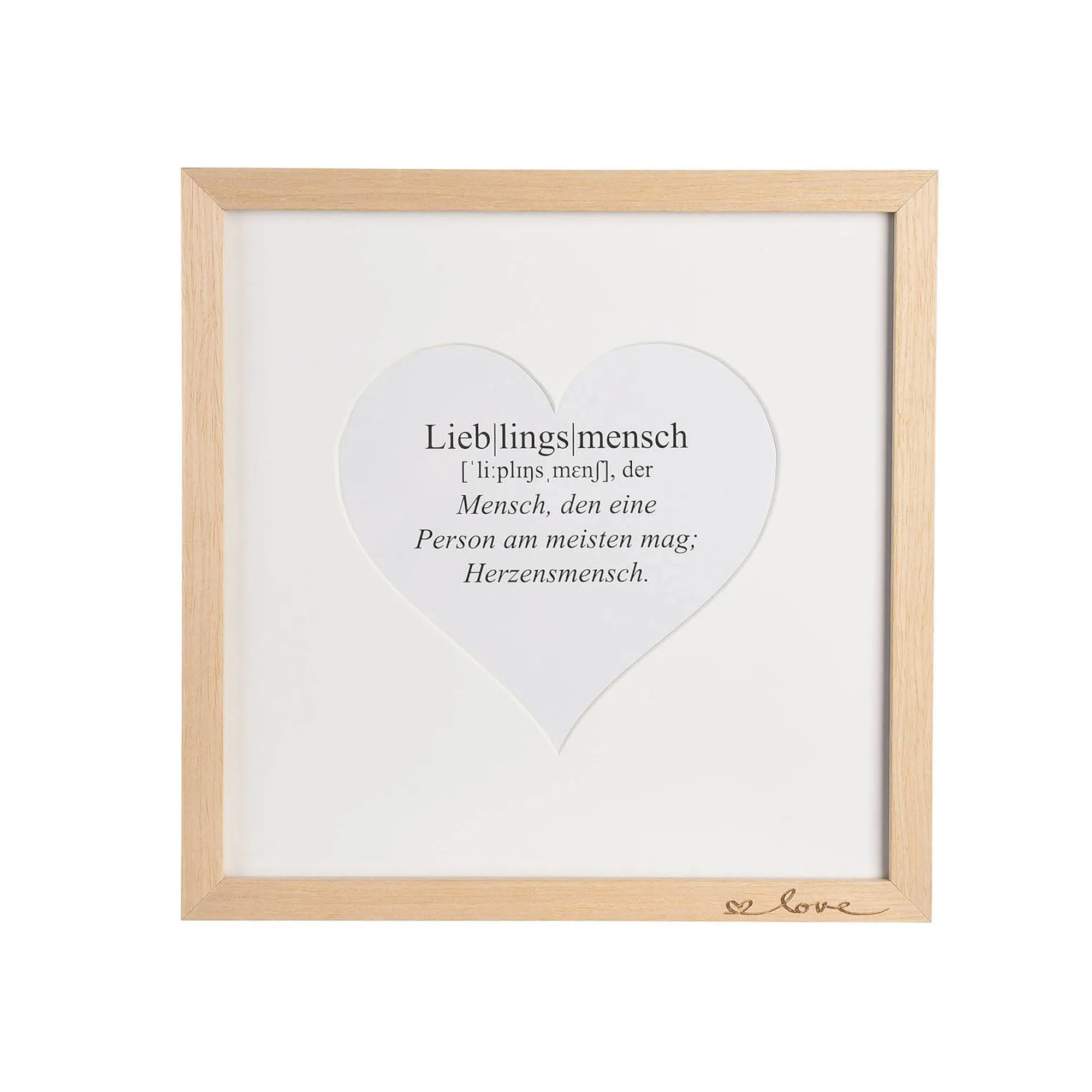 Bilderrahmen Love^Depot New