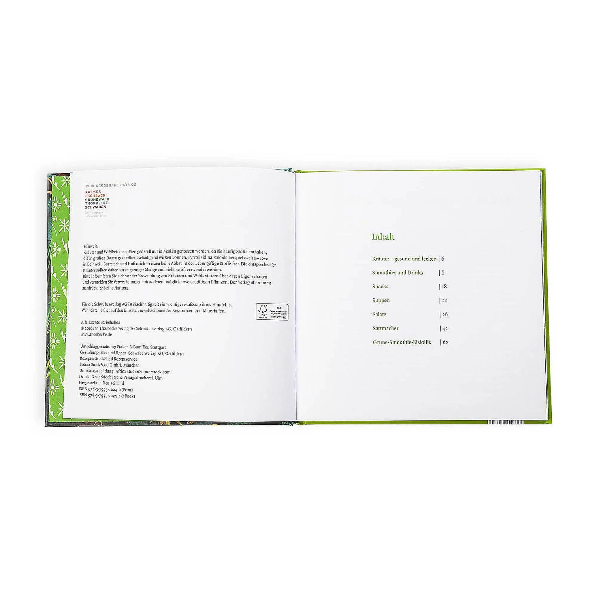 Buch Gesunder Krautergenuss^Depot Fashion