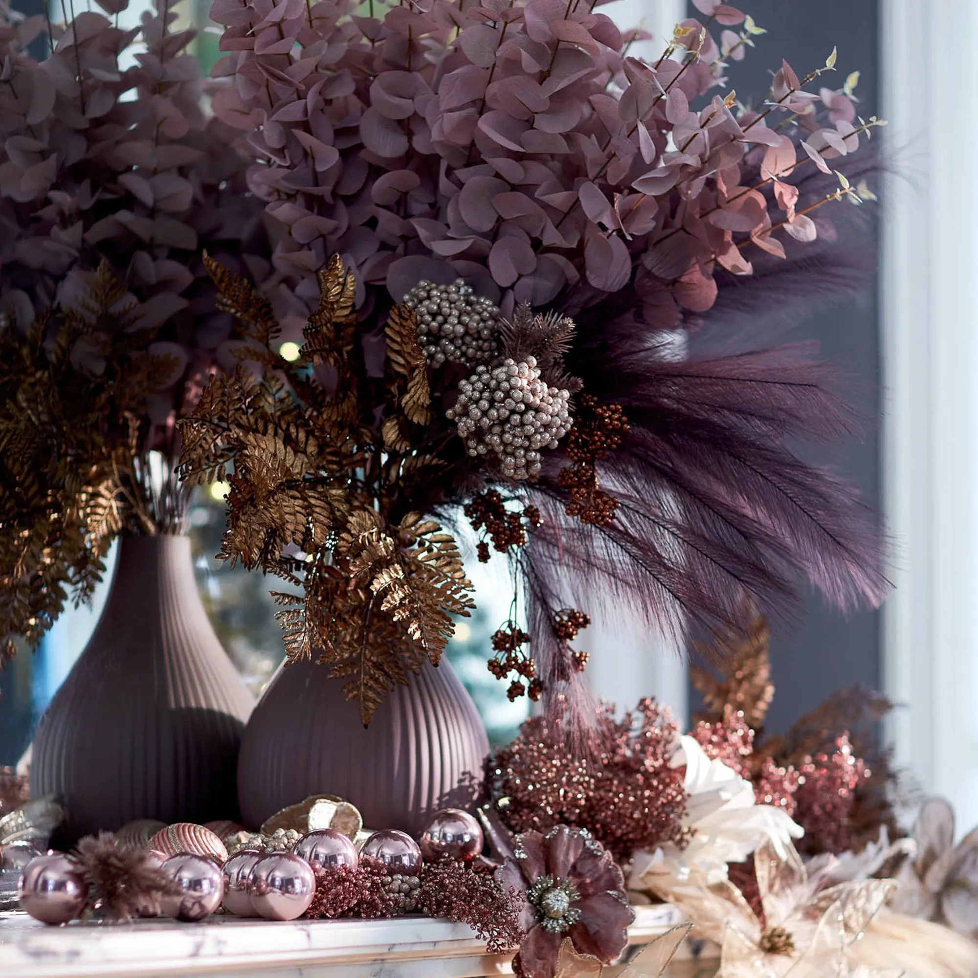 Deko-Adventskranz-Set Winter Foliage^Depot Store