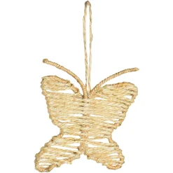 Flash Sale Depot Deko-Anhänger Schmetterling, Geflochten