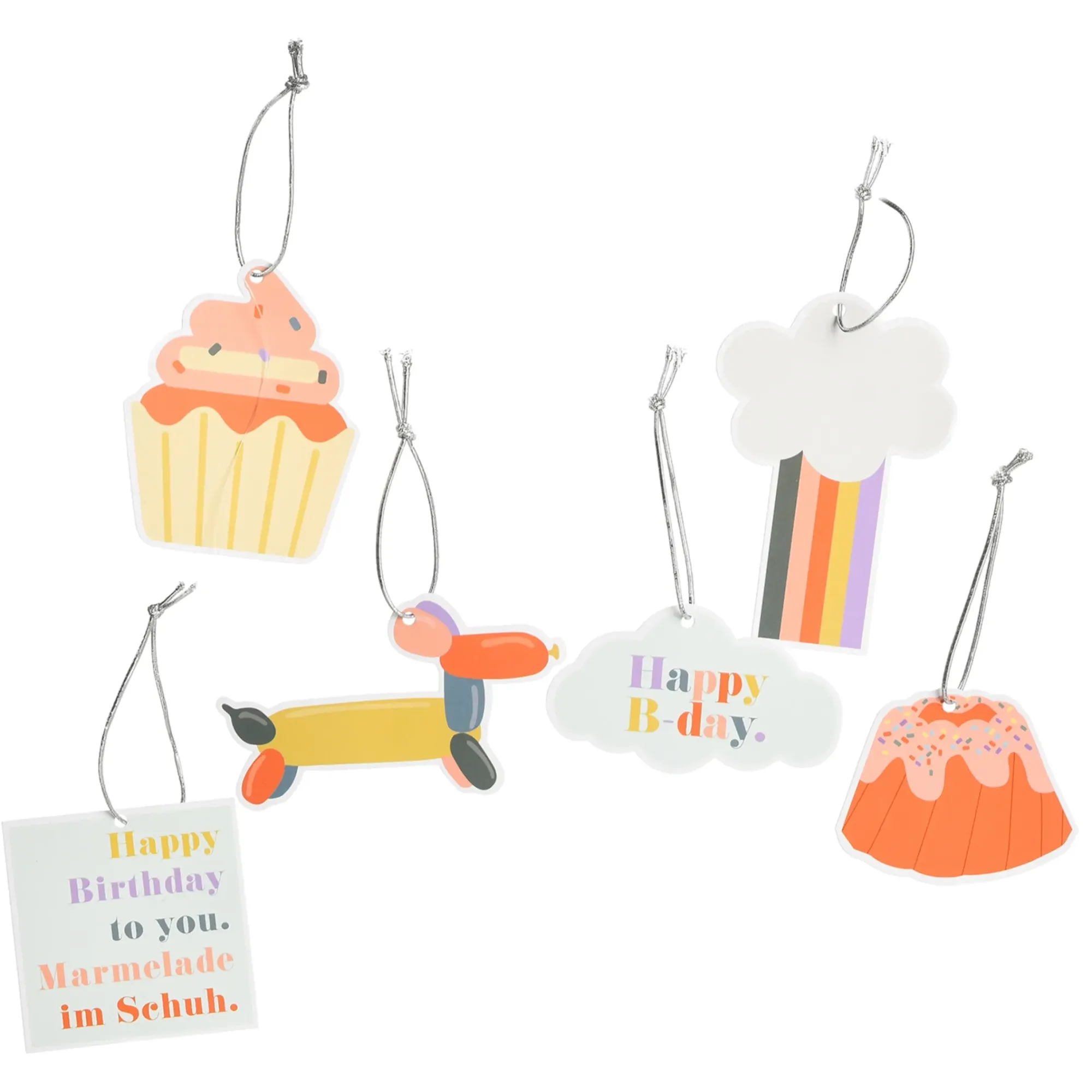 Best Sale Depot Deko-Anhänger-Set Happy Birthday