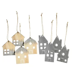 Deko-Anhänger-Set Houses^Depot Discount