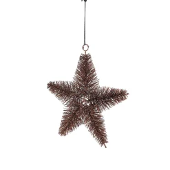 Deko-Anhänger Stern Glimmer^Depot Clearance