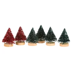 Deko-Objekt-Set Minibaum, Beglimmert^Depot Hot