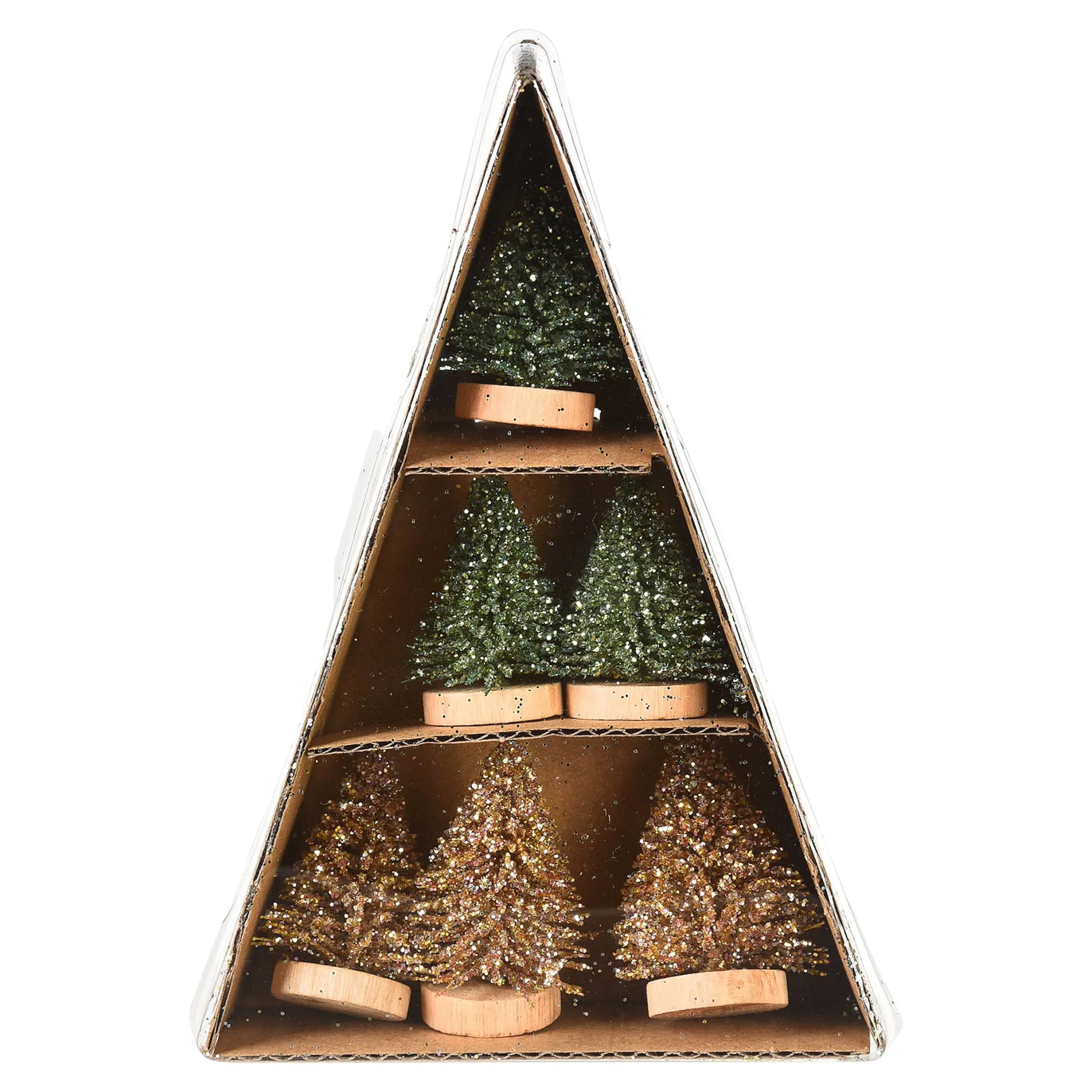Deko-Objekt-Set Minibaum, Beglimmert^Depot Best Sale