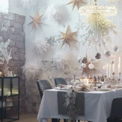 Clearance Depot Deko-Papier-Anhänger Schneeflocke