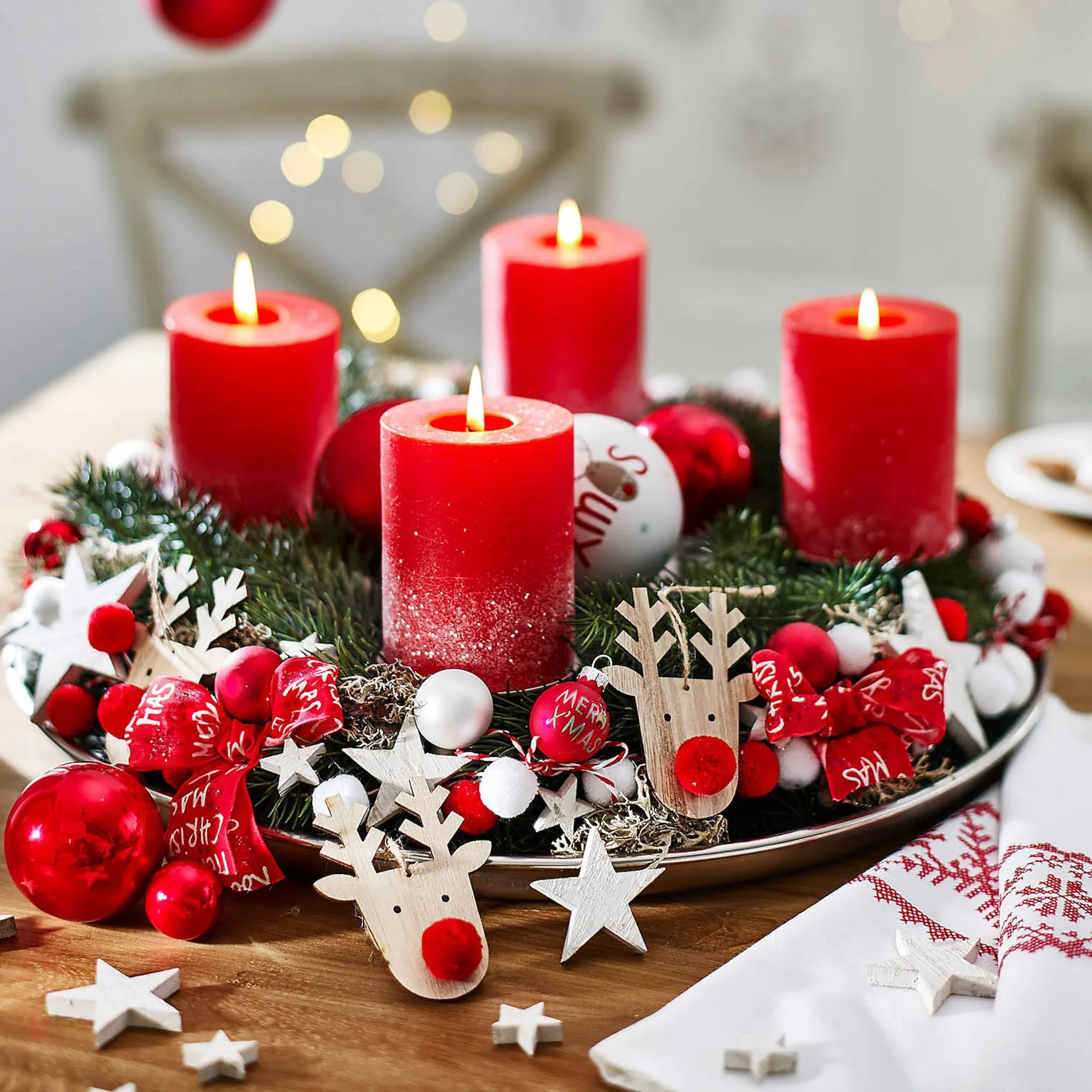 Deko-Set Adventskranz Classic^Depot Outlet