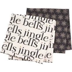 Discount Depot Dekostoff Jingle Bells
