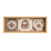 Fashion Depot Deko-Tablett Tiles