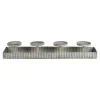 Deko-Tablett Zinc Mit 4 Tullen^Depot Best Sale