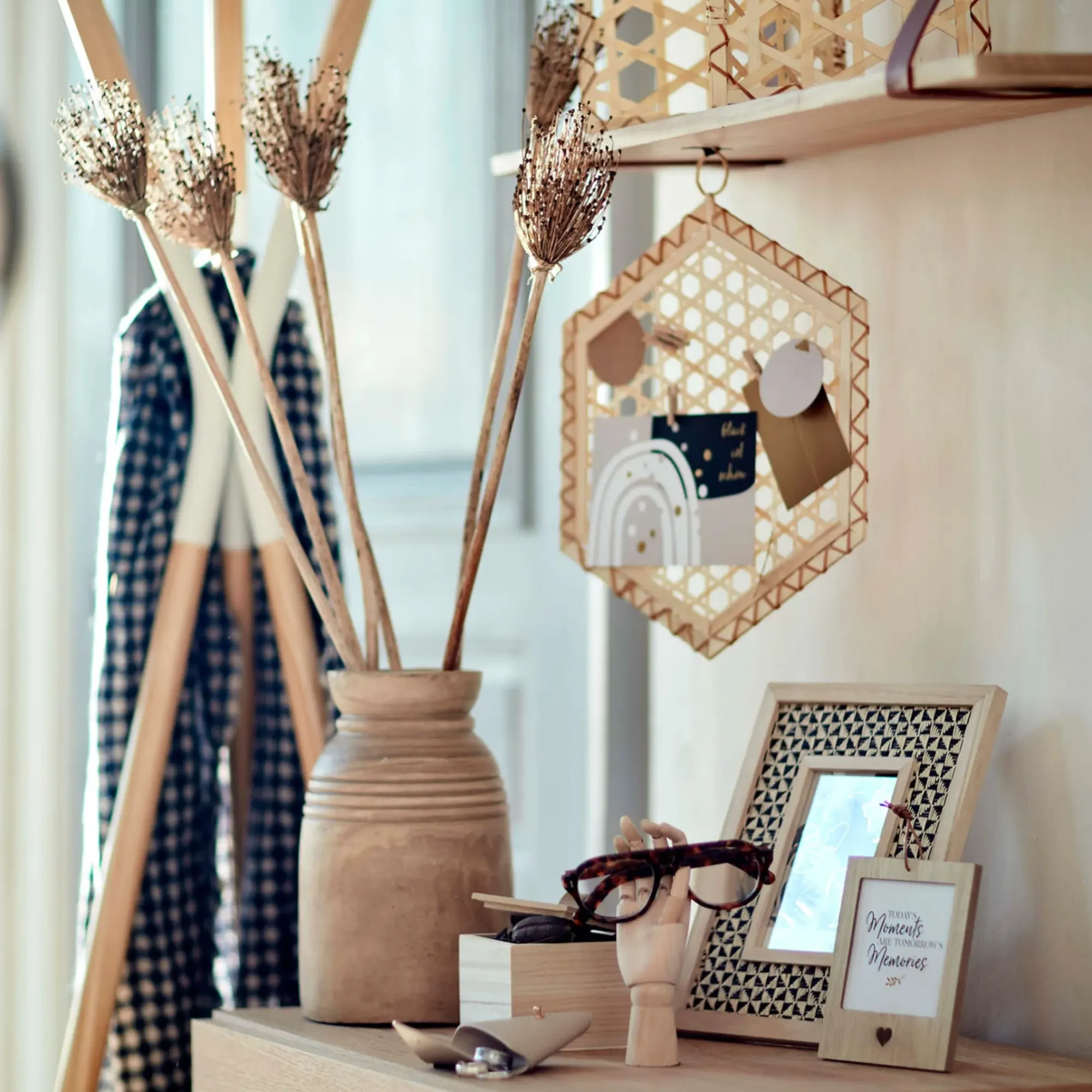 Best Depot Deko-Vase Classic Christmas Mit Kunstblumen