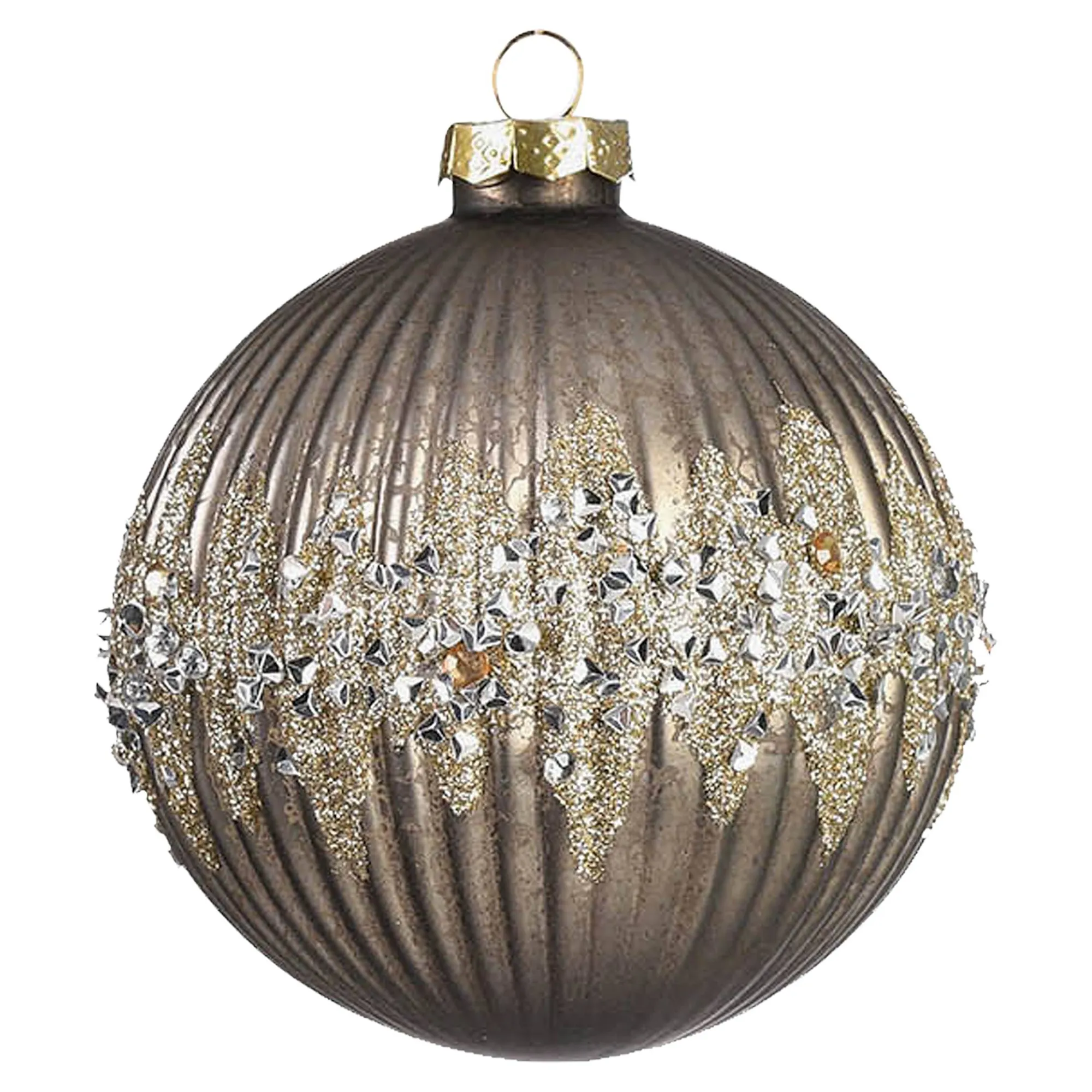 Deko-Weihnachtstablett Silver Glam^Depot Flash Sale