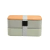 Doppel-Lunchbox Mit Mehrwegbesteck^Depot Outlet