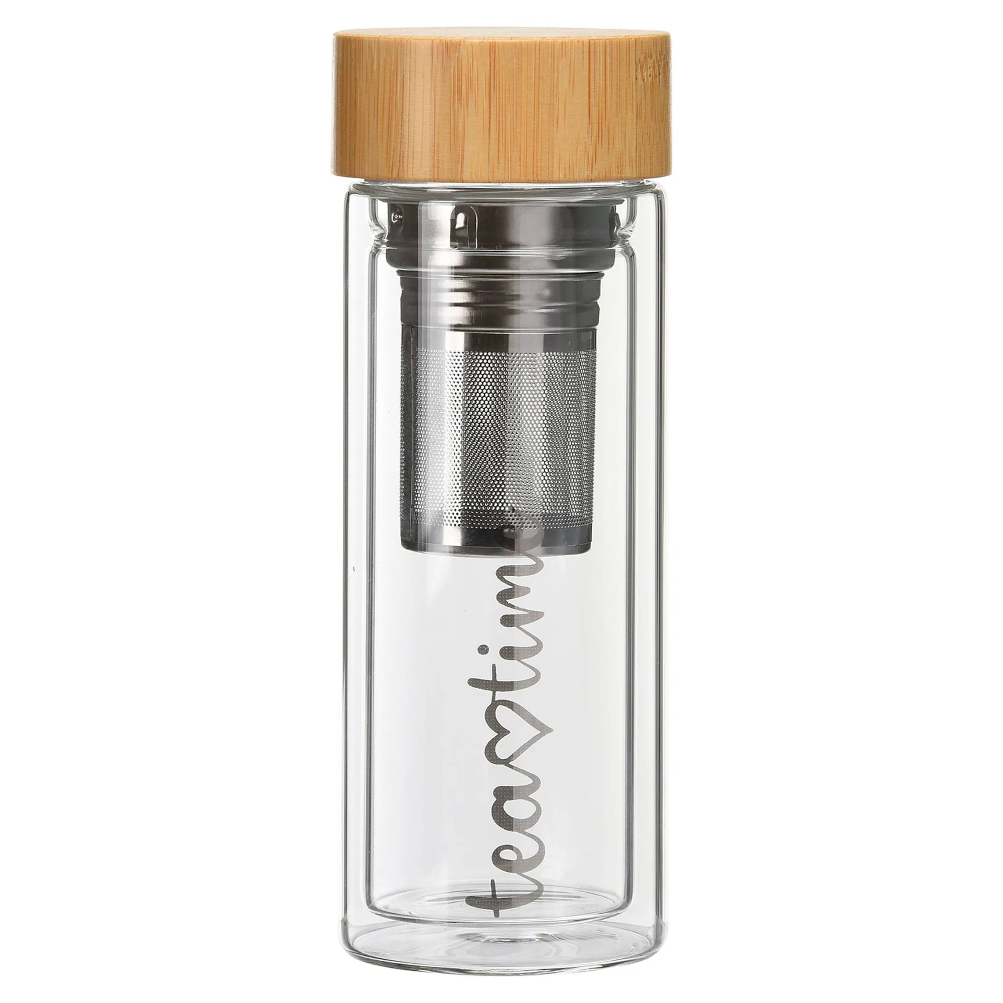 Doppelwand-Isolierflasche Tea Time^Depot Hot