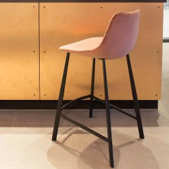 Dutchbone Samt-Barstuhl Franky^Depot Outlet