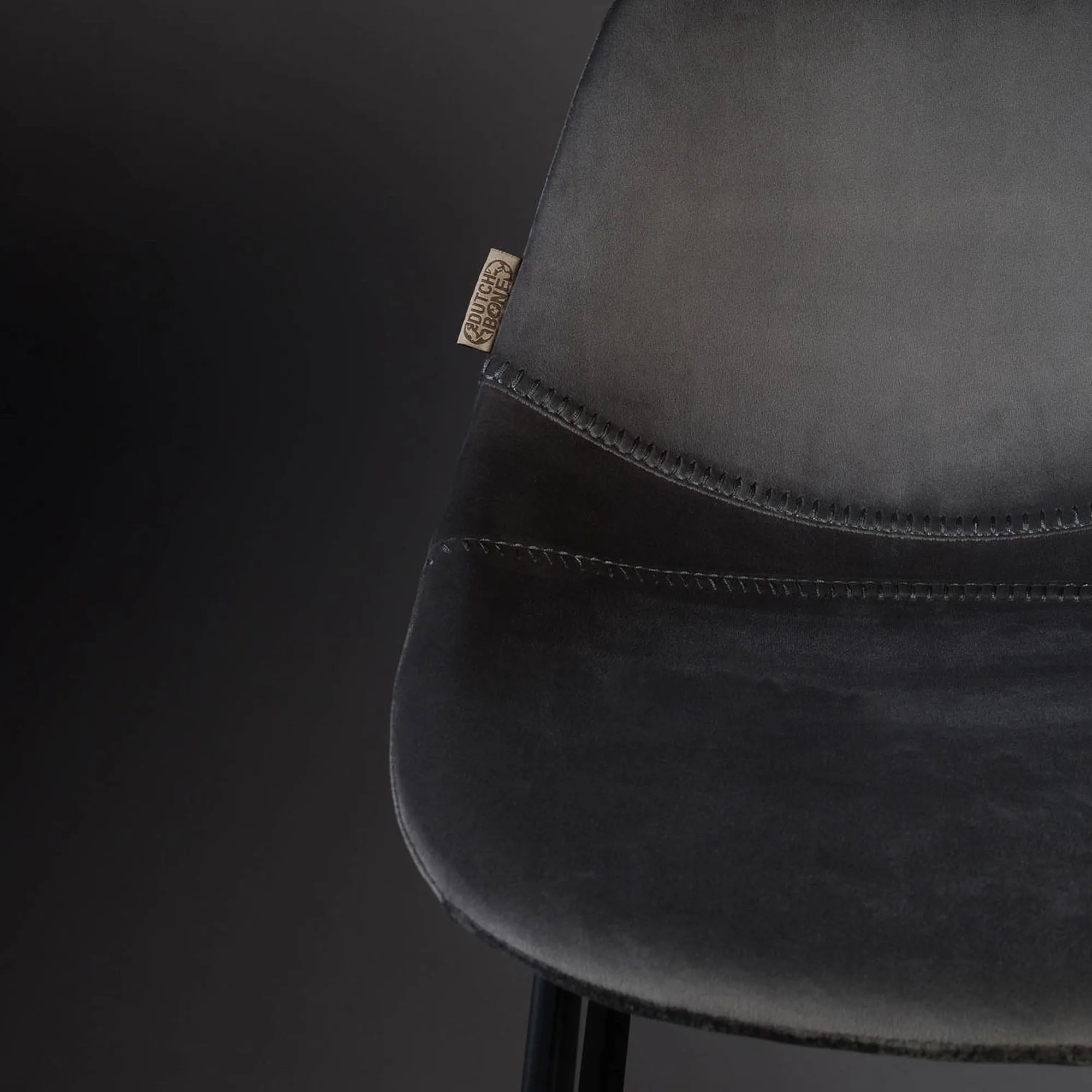 Dutchbone Samt-Barstuhl Franky^Depot Flash Sale