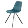 Cheap Depot Dutchbone Samt-Stuhl Franky