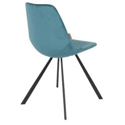 Cheap Depot Dutchbone Samt-Stuhl Franky