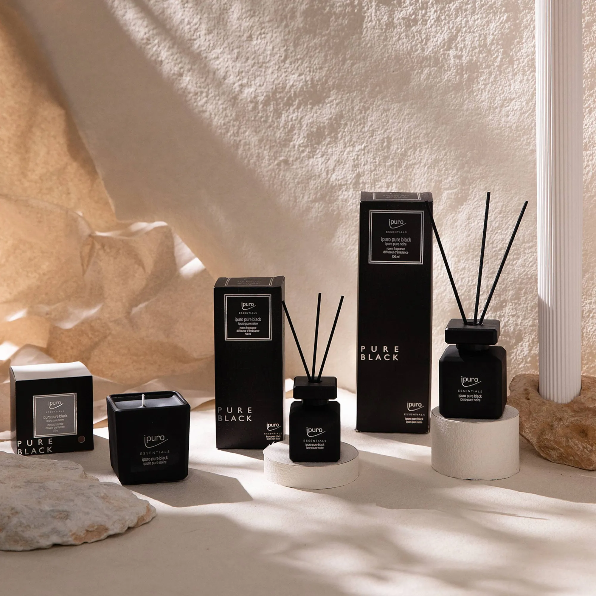 Essentials Duftkerze Pure Black^Depot Cheap