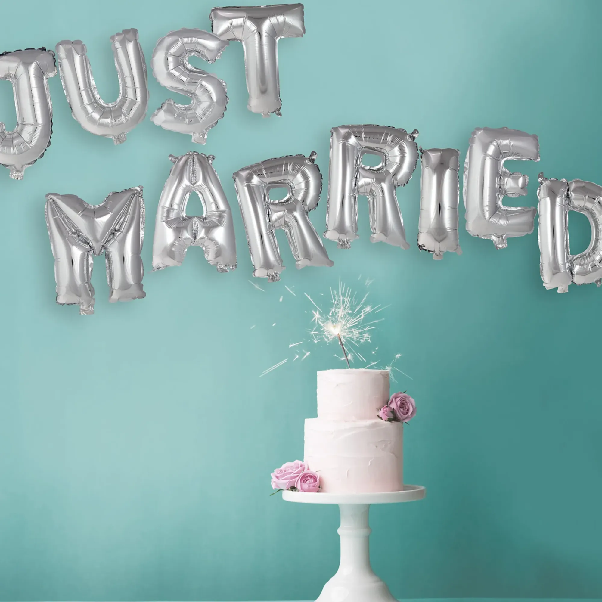 Cheap Depot Folienballon-Set Just Married