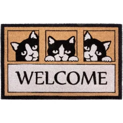 Discount Depot Fusmatte Welcome