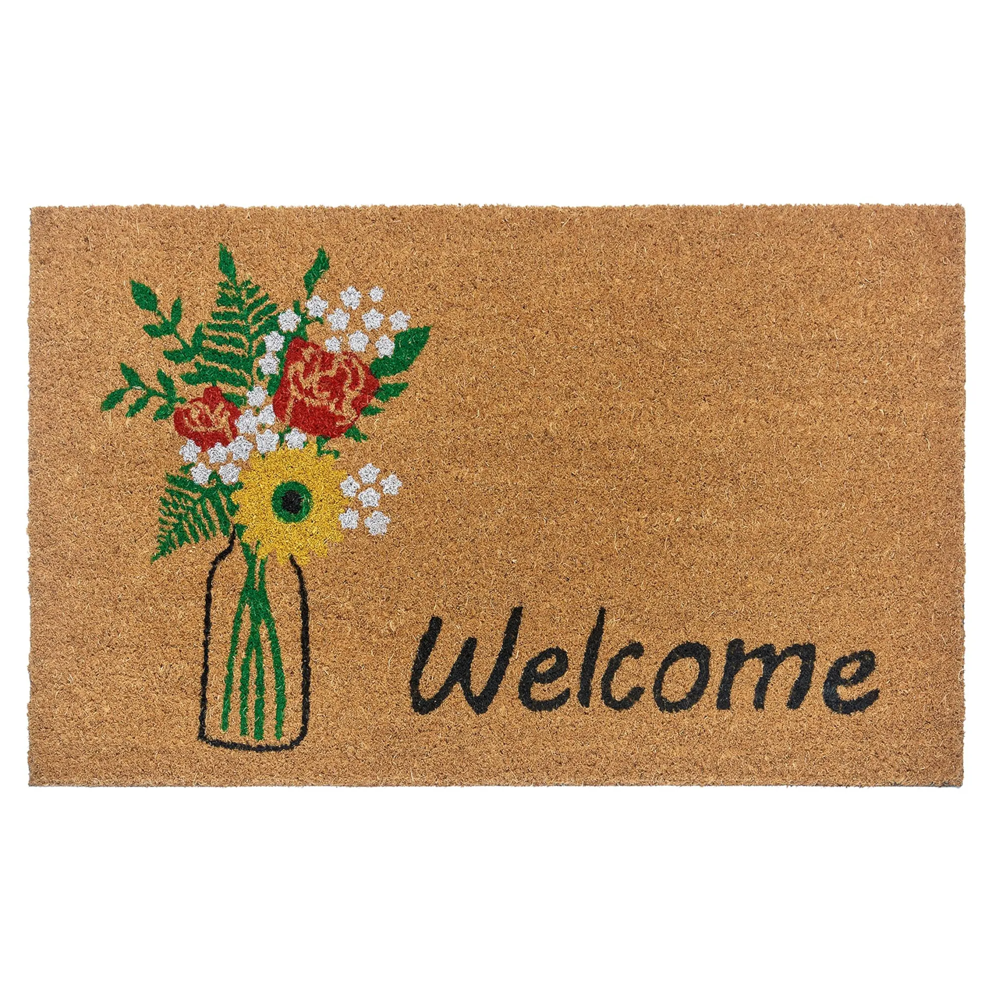 Fusmatte Welcome & Flowers^Depot Clearance