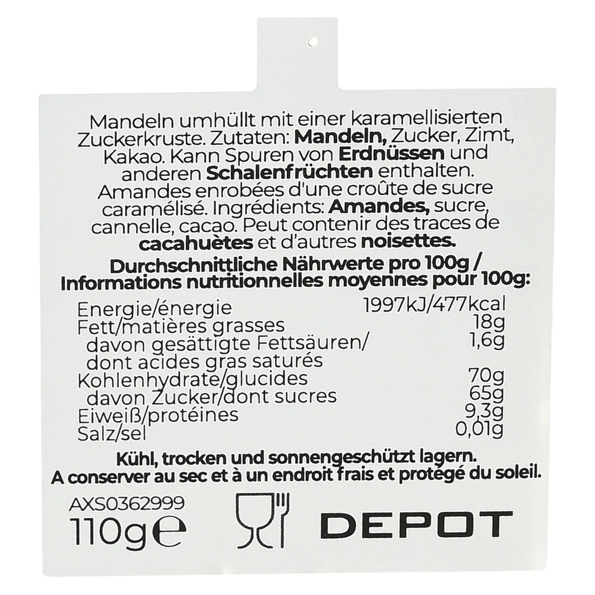 Gebrannte Mandeln^Depot Sale