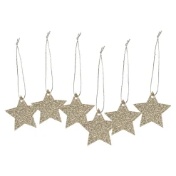 Geschenkanhänger Glitzerstern^Depot Sale