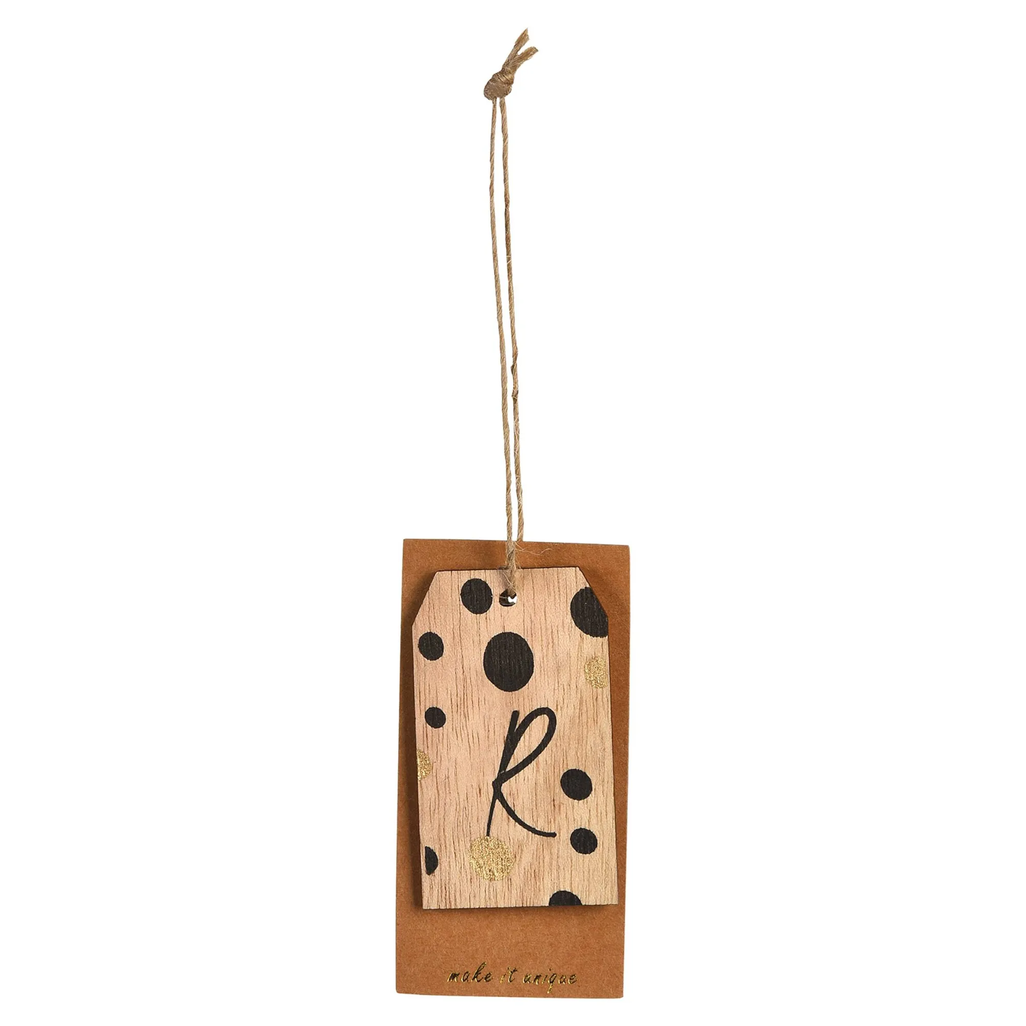 Geschenkanhänger Monogramm^Depot Discount