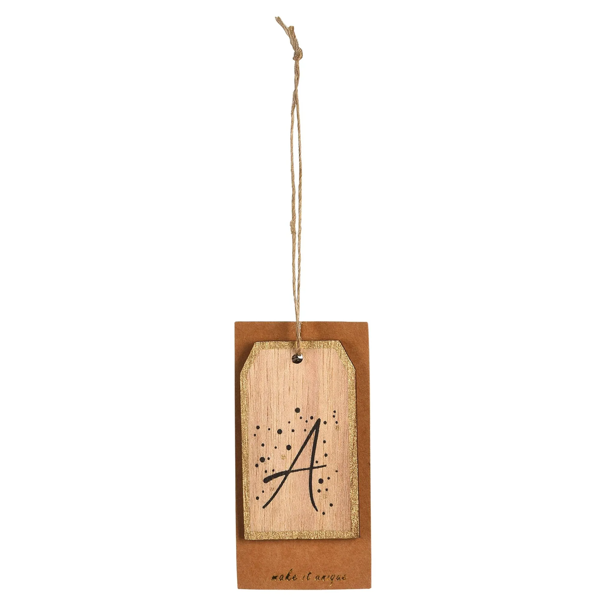 Geschenkanhänger Monogramm^Depot Clearance