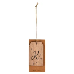 Geschenkanhänger Monogramm^Depot Clearance