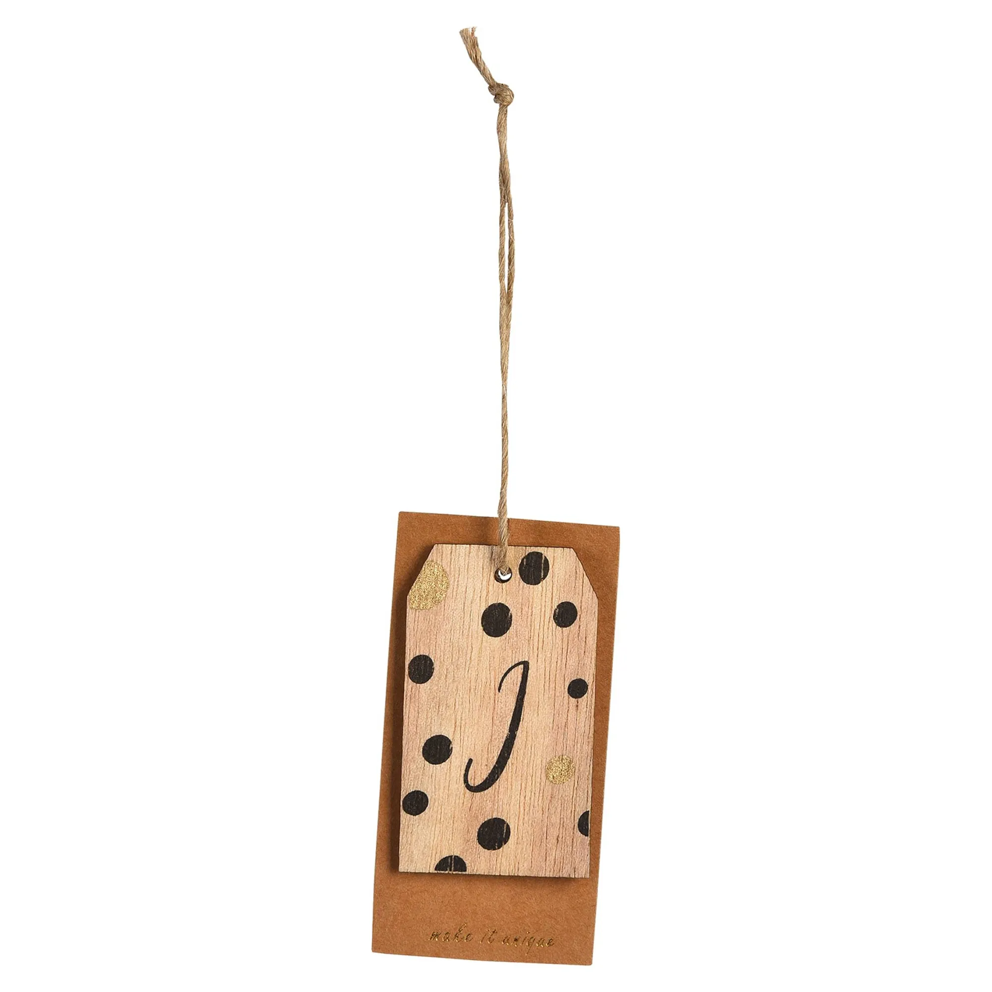 Geschenkanhänger Monogramm^Depot Hot