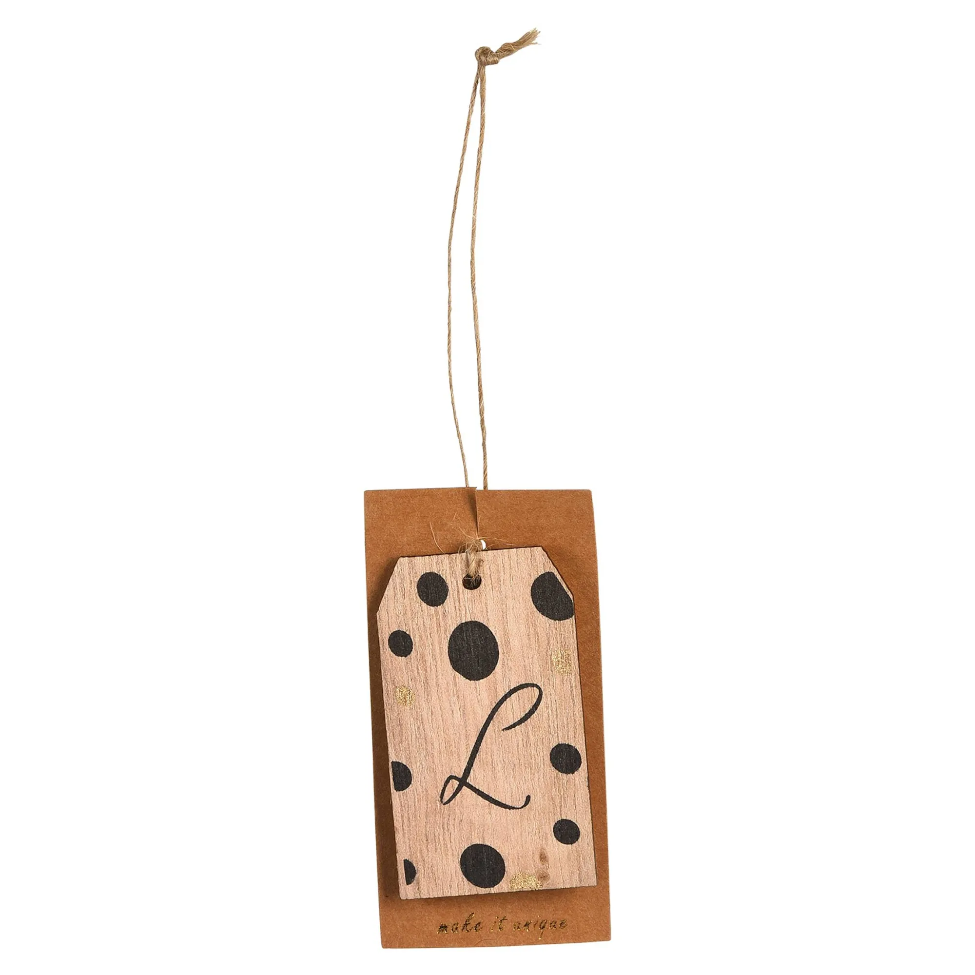 Geschenkanhänger Monogramm^Depot Outlet