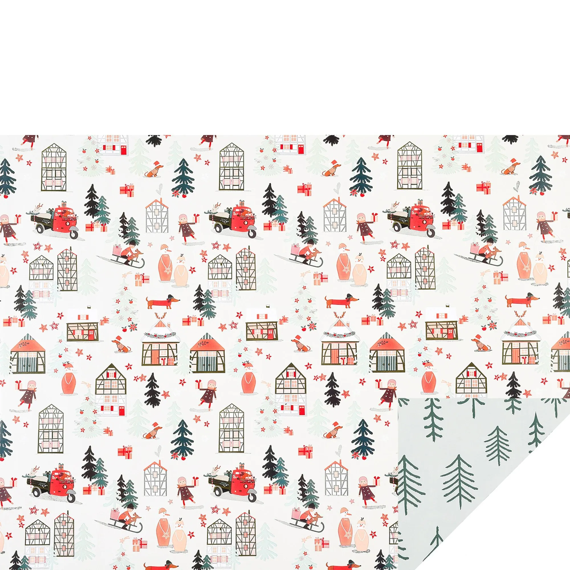 Geschenkpapier Dorfle^Depot Discount