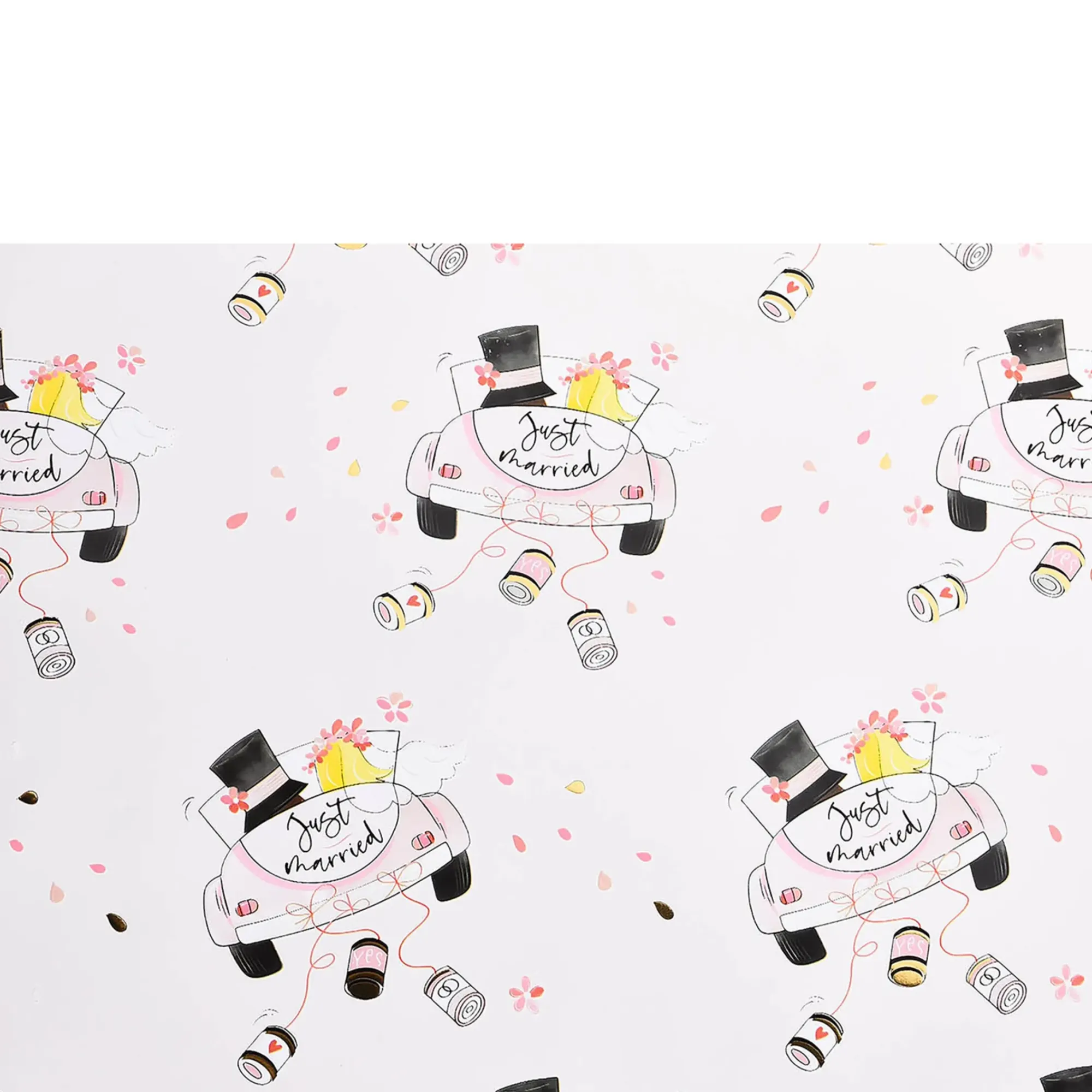 Clearance Depot Geschenkpapier Weddingcar