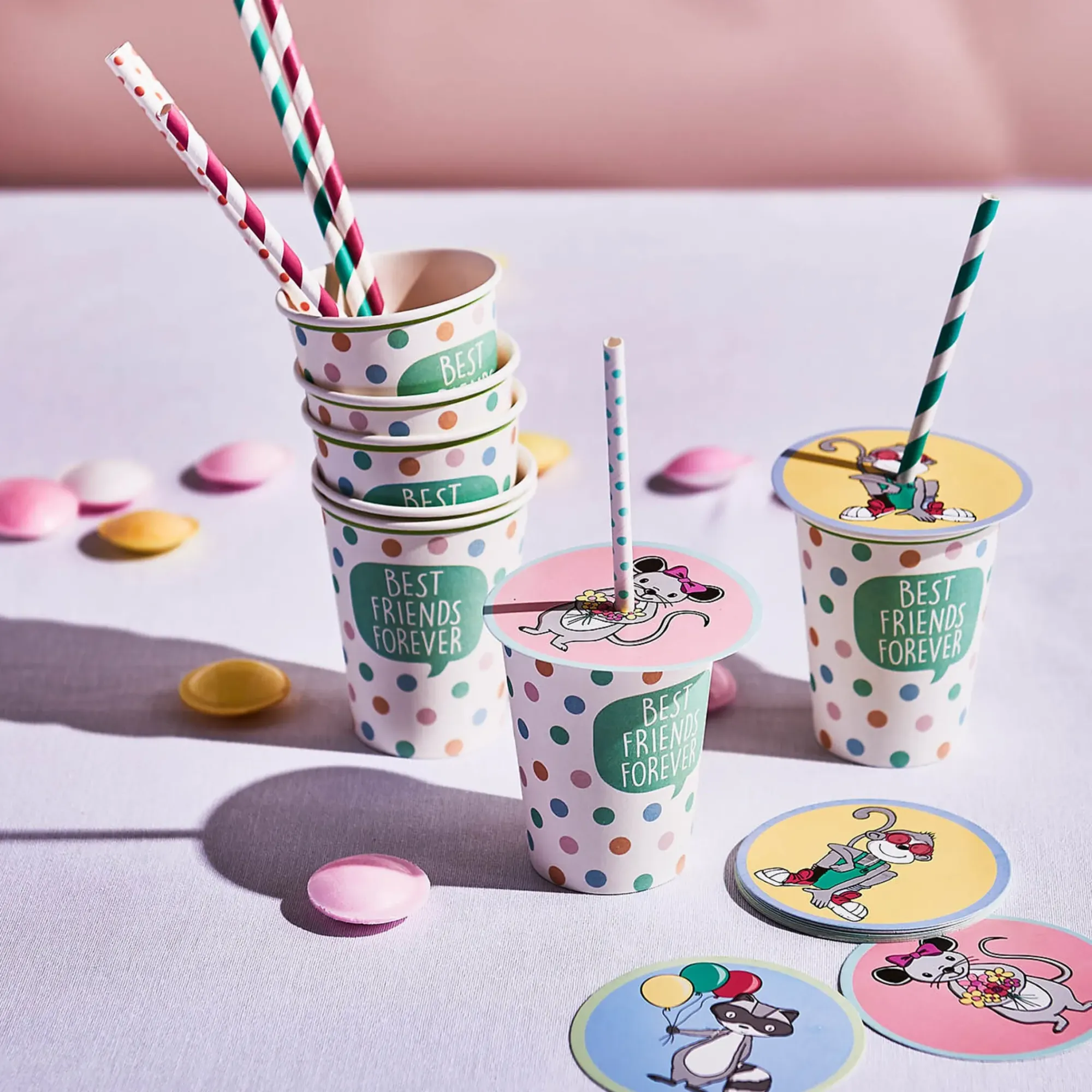 Outlet Depot Glasabdeckungs-Set Kids
