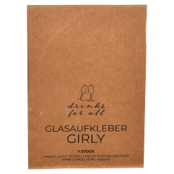 Glasaufkleber-Set Girly^Depot Best Sale
