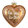 Glas-Baumschmuck LebKüchenherz^Depot Clearance