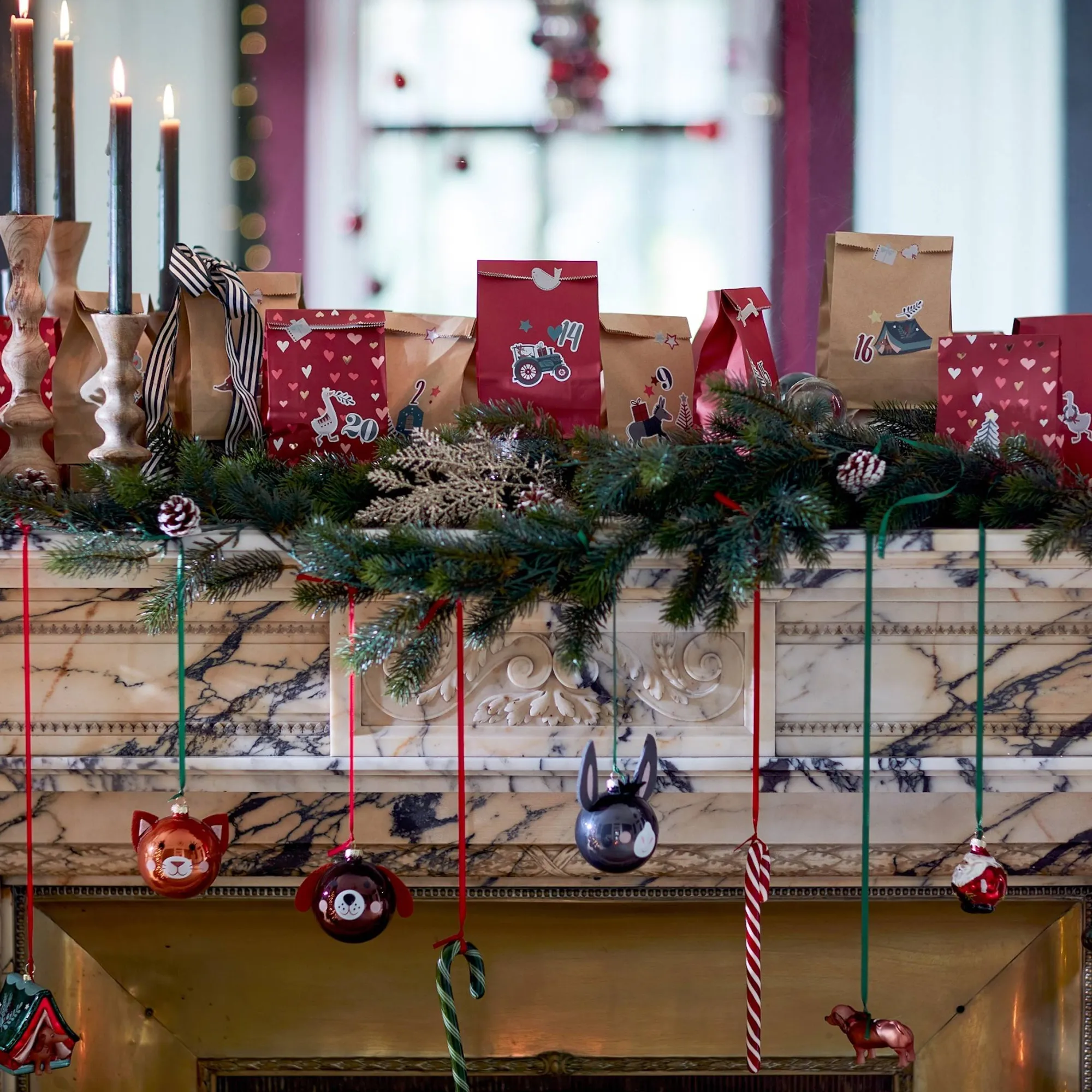 Glas-Baumschmuck Santa Claus^Depot Outlet