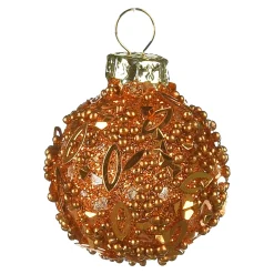 Glas-Mini-Weihnachtskugel Glittergranulat^Depot New