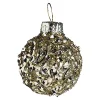Glas-Mini-Weihnachtskugel Glittergranulat^Depot Store
