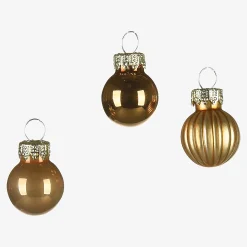 Glas-Mini-Weihnachtskugel-Set^Depot Hot