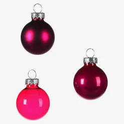 Glas-Mini-Weihnachtskugel-Set^Depot Flash Sale