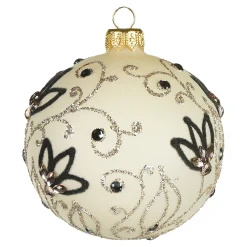 Glas-Weihnachtskugel Floral^Depot Best Sale