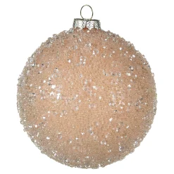 Glas-Weihnachtskugel Glimmerpearls^Depot Outlet