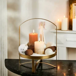 Glas-Weihnachtskugel Glimmer^Depot Shop