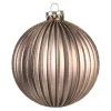 Glas-Weihnachtskugel Glitterstripe^Depot Best