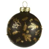 Glas-Weihnachtskugel Hohoho^Depot Fashion